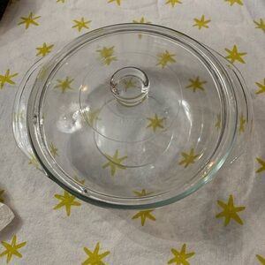 Pyrex Clear Glass Casserole Dish
